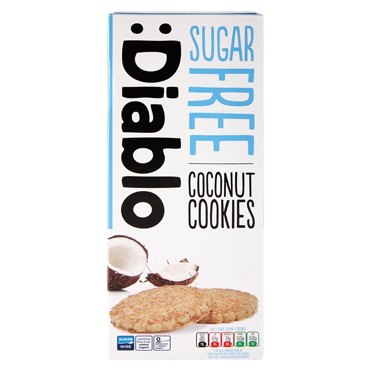 Diablo Sugar Free Coconut Cookies 150g